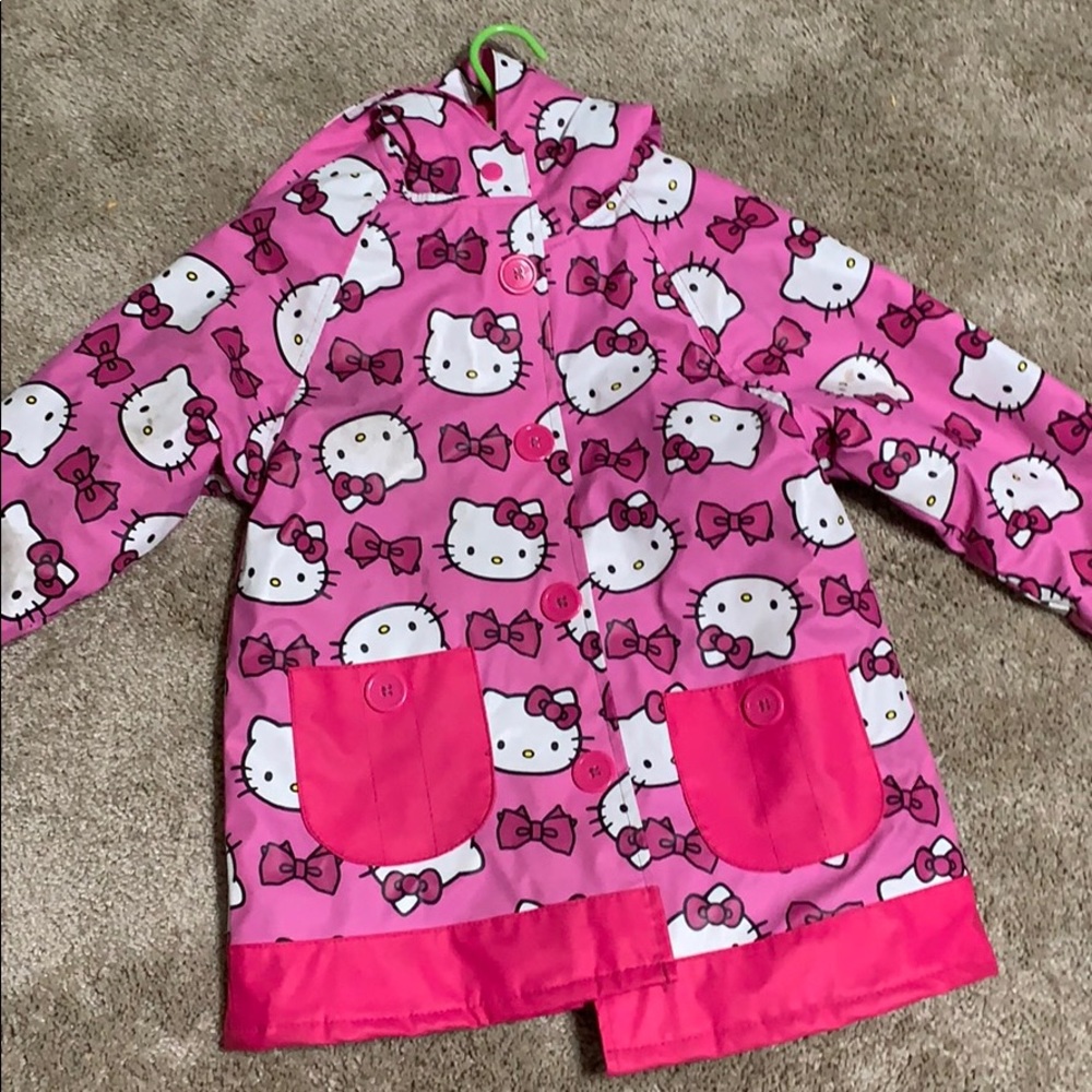 Hello kitty rain coat